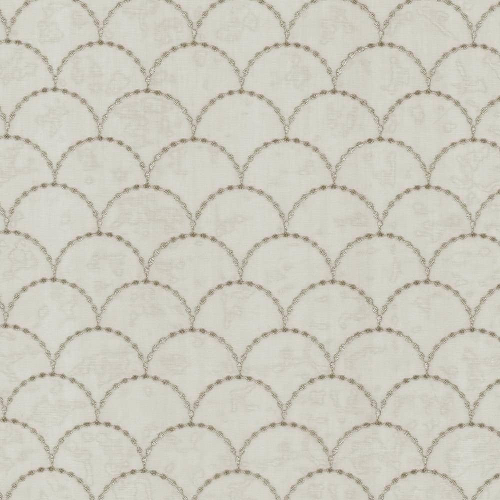 Scalloped Smoke by Kasmir Fabric 5108 TURKEY Not Tested H: 3 inches, V:3 inches 118 - 125 - Fabric Carolina - Kasmir