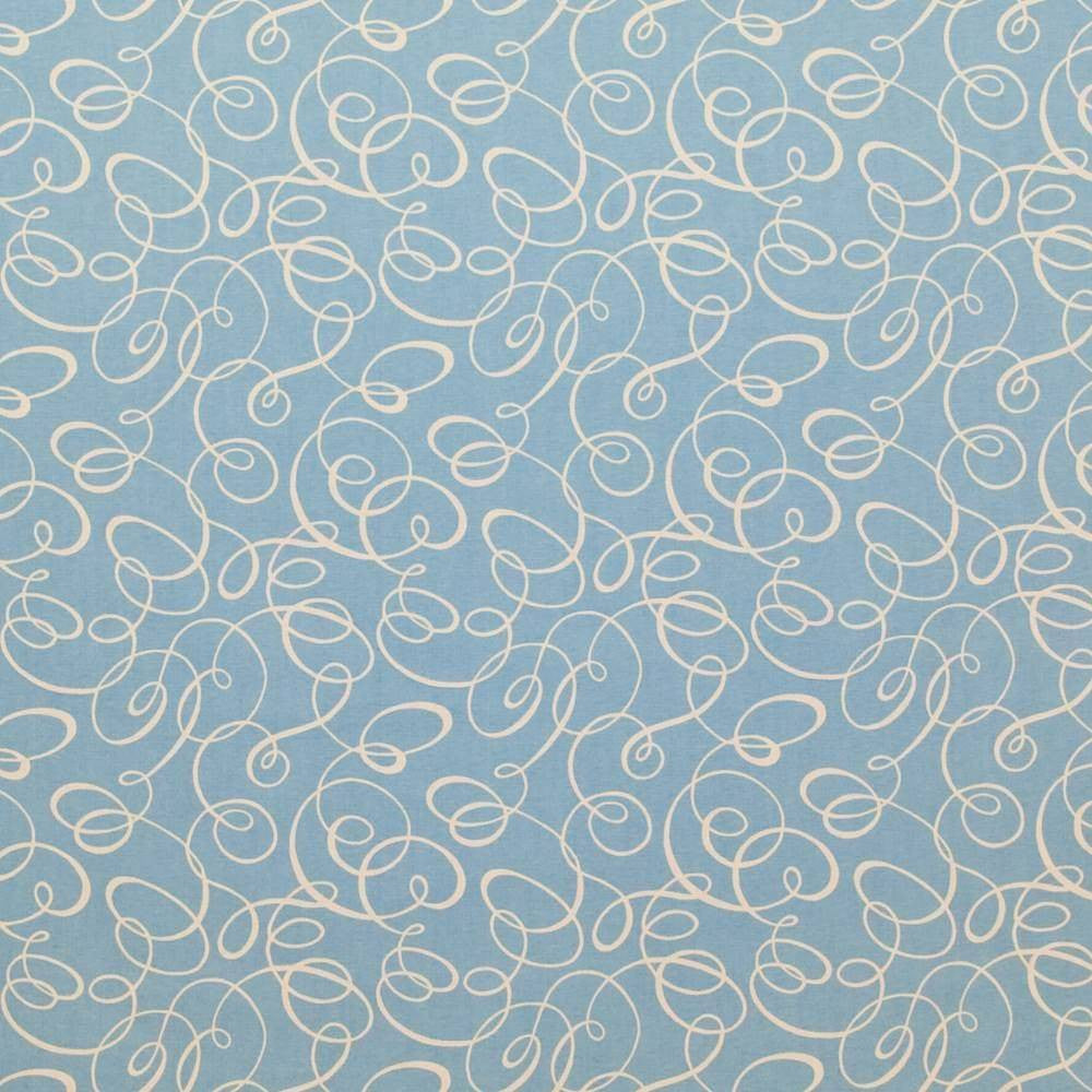 Scribble Pool by Kasmir Fabric 1401 KOREA 15,000 Wyzenbeek Double Rubs H: 9 inches, V:9 inches 54 - 55 - Fabric Carolina - Kasmir