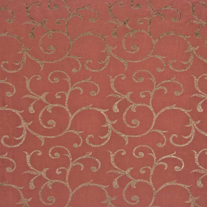 Scribble Scroll Brick by Kasmir Fabric 1387 CHINA Not Tested H: 13 inches, V:11 5/8 inches 57 - 58 - Fabric Carolina - Kasmir