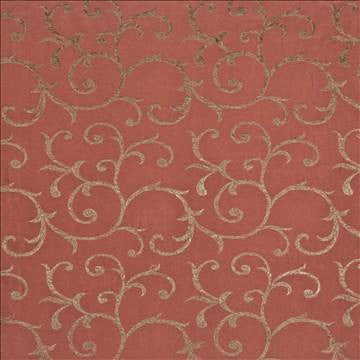 Scribble Scroll Brick by Kasmir Fabric 1387 100% Polyester CHINA Not Tested H: 13 inches, V: 11 5/8 inches 57 - 58 - Fabric Carolina - Kasmir