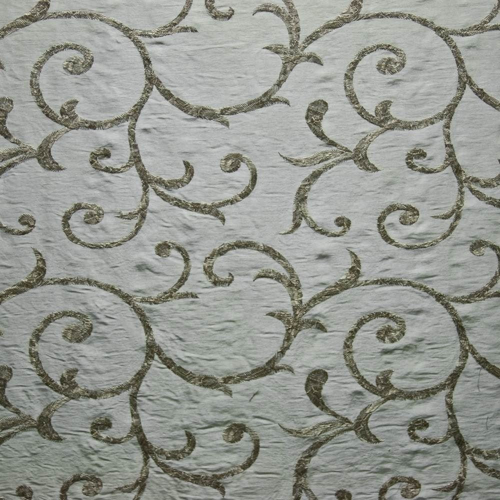 Scribble Scroll Rain Water by Kasmir Fabric 1388 100% Polyester
 CHINA Not Tested </p><p>Repeat: Horizontal: 13 inches and Vertical: 11 5/8 inches 57 - Fabric Carolina -