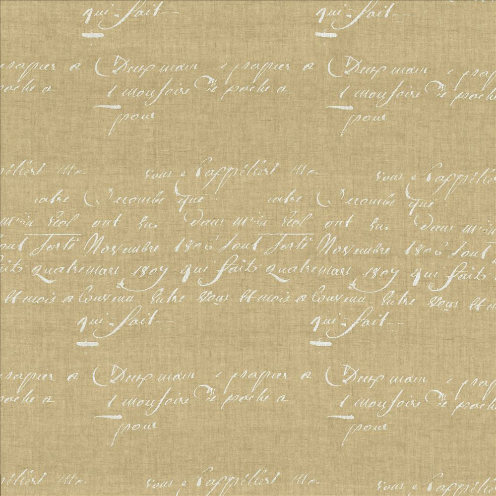 Script Natural by Kasmir Fabric 5157 100% Linen
 FRANCE Not Tested </p><p>Repeat: Horizontal: 17 7/8 inches and Vertical: 25 2/8 inches 63 - Fabric Carolina -