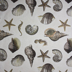 Sea Life Brown 6299611000 by Carole Fabric Exclusive