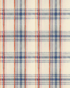 SEAPORT PLAID Cream Wallpaper (WP30068) by Mind The Gap
