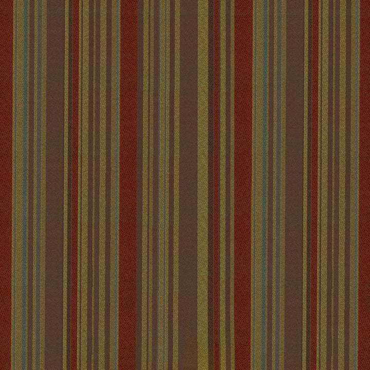 Seaton Stripe Autumn by Kasmir Fabric 8005 100% Polyester
 CHINA 15,000 Wyzenbeek Double Rubs Horizontal: 14 4/8 inches and Vertical: N/A 54 - Fabric Carolina -