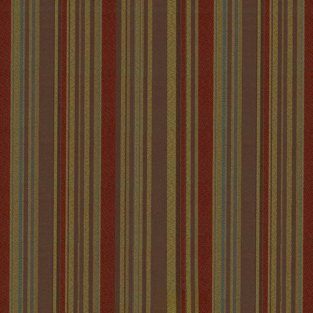 Seaton Stripe Autumn by Kasmir Fabric 8005 CHINA 15,000 Wyzenbeek Double Rubs H: 14 4/8 inches, V:N/A 54 - Fabric Carolina - Kasmir