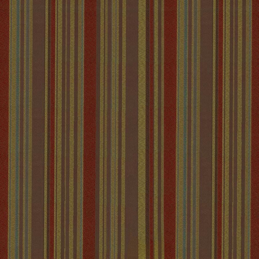 Seaton Stripe Autumn by Kasmir Fabric 8005 100% Polyester CHINA 15,000 Wyzenbeek Double Rubs Horizontal: 14 4/8 inches and Vertical: 0 Inches 54 - Fabric Carolina -