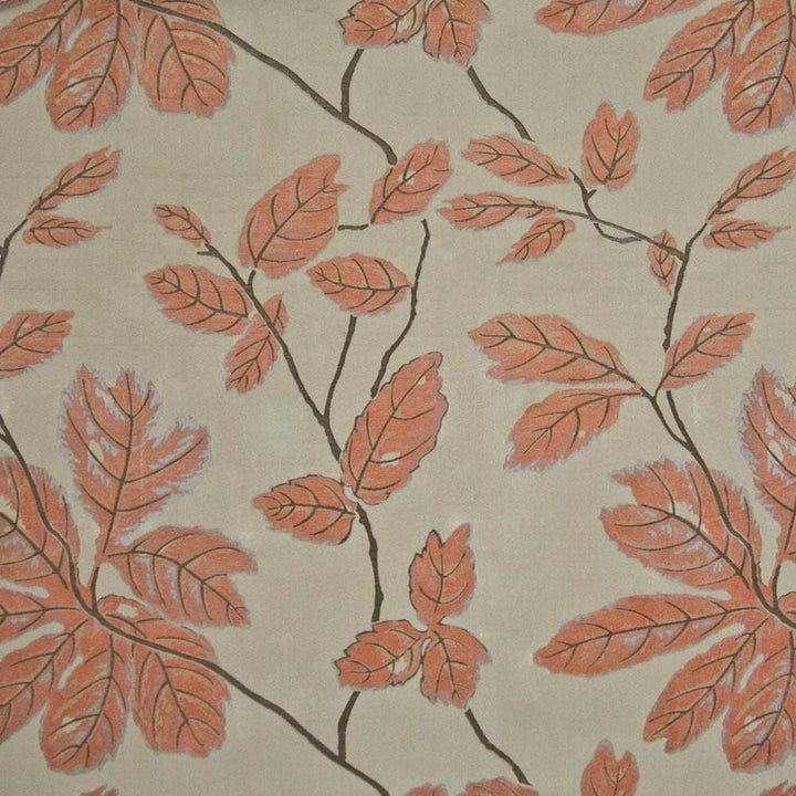 Secret Garden Tangerine by Kasmir Fabric 1386 75% Rayon
25% Polyester
 CHINA 15,000 Wyzenbeek Double Rubs </p><p>Repeat: Horizontal: 29 inches and Vertical: 27 4/8 inches 54 - Fabric Carolina -