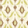 ISLAND IKAT - Brown and Green by Thibaut Wallpaper
