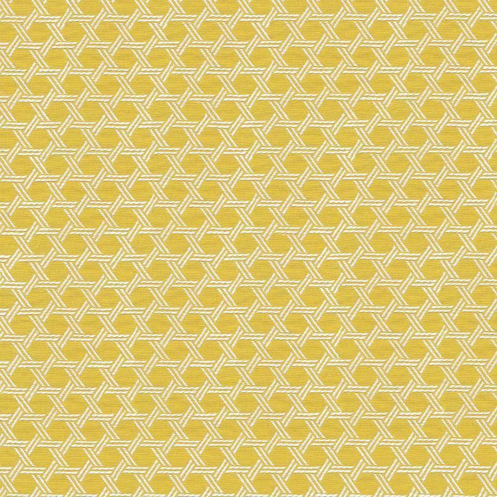 Sempre Citron by Kasmir Fabric 1423 USA 36,000 Wyzenbeek Double Rubs H: 1 1/8 inches, V:1 7/8 inches 57 - 58 - Fabric Carolina - Kasmir