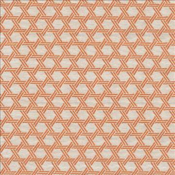 Sempre Mango by Kasmir Fabric 1423 48% Rayon 28% Cotton 24% Polyester USA 36,000 Wyzenbeek Double Rubs H: 1 1/8 inches, V: 1 7/8 inches 57 - 58 - Fabric Carolina - Kasmir