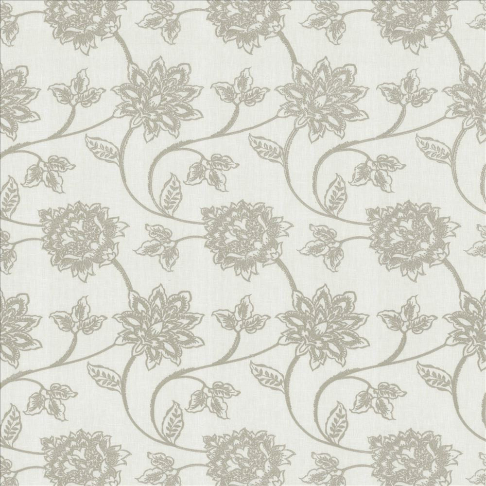 Serena Sterling by Kasmir Fabric 1451 70% Polyester
30% Cotton
 INDIA Not Tested Horizontal: 12 7/8 inches and Vertical: 18 5/8 inches 54 - Fabric Carolina -