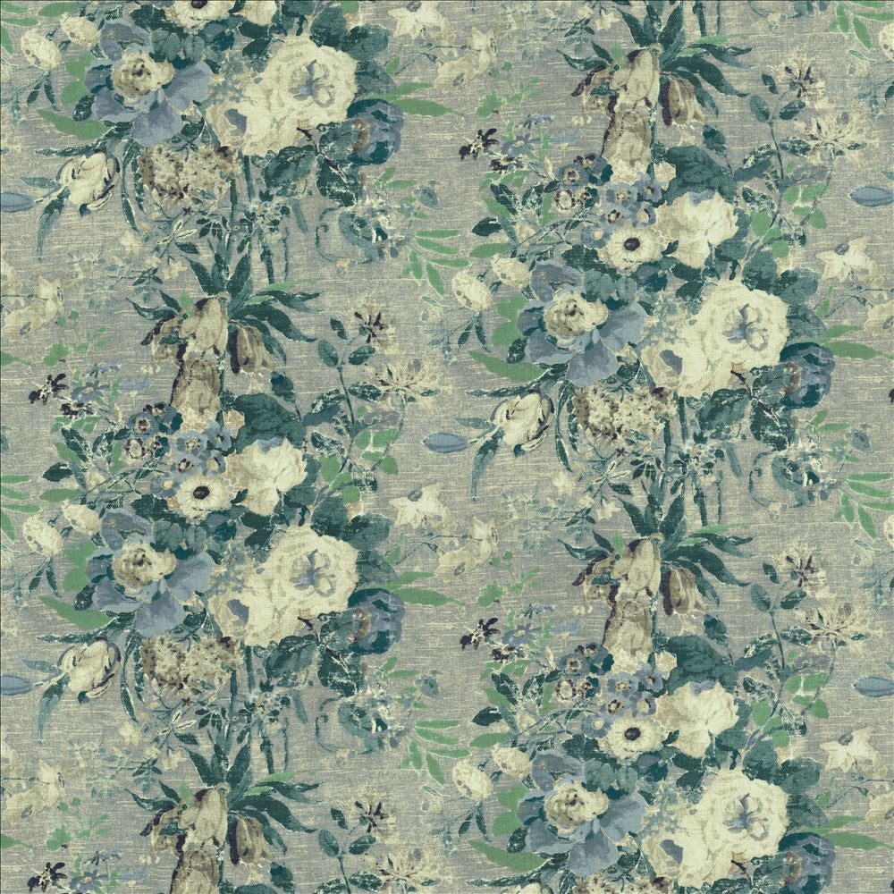 Serene Scene Stonewash by Kasmir Fabric 1453 100% Linen
 CHINA </p><p>Repeat: Horizontal: 54 inches and Vertical: 32 inches 54 - Fabric Carolina -