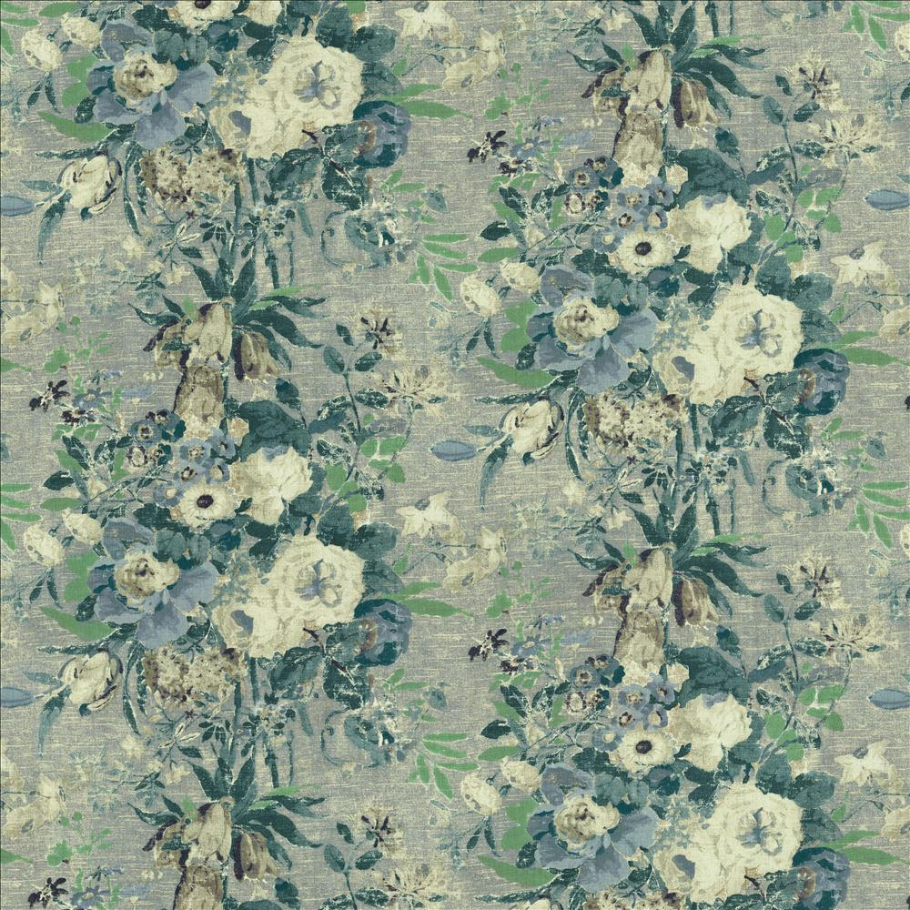 Serene Scene Stonewash by Kasmir Fabric 1453 100% Linen
 CHINA </p><p>Repeat: Horizontal: 54 inches and Vertical: 32 inches 54 - Fabric Carolina -