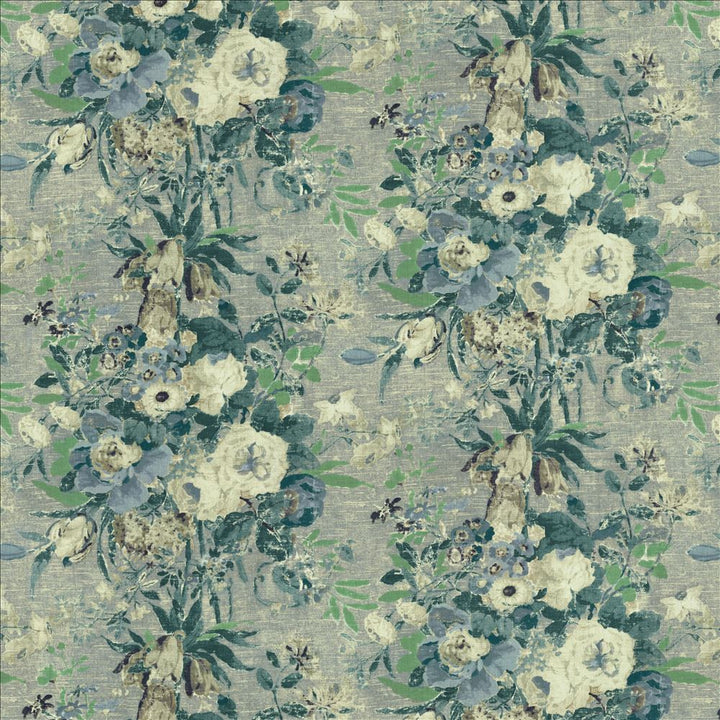 Serene Scene Stonewash by Kasmir Fabric 1453 100% Linen
 CHINA </p><p>Repeat: Horizontal: 54 inches and Vertical: 32 inches 54 - Fabric Carolina -