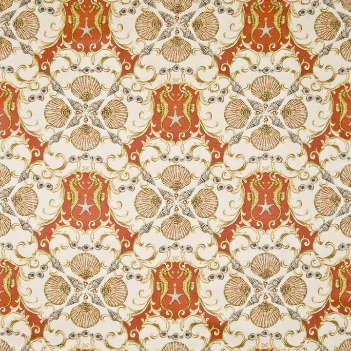 Seychelles Coral by Kasmir Fabric 1370 USA 42,000 Wyzenbeek Double Rubs H: 18 inches, V:18 inches 54 - Fabric Carolina - Kasmir