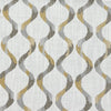 Sezincote Riverbend Ogee Alloy by Europatex Fabric