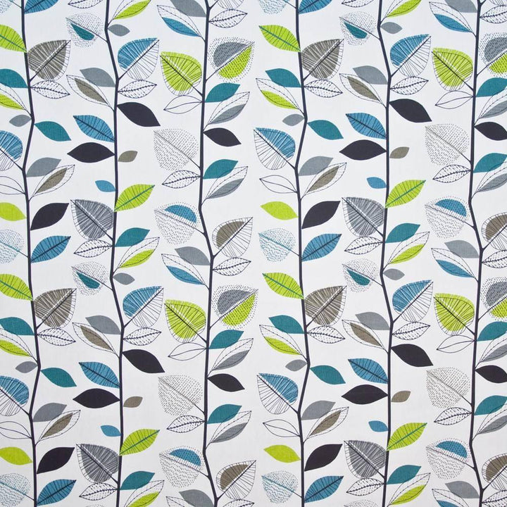 Shady Oak Park Teal by Kasmir Fabric 1401 UNITED KINGDOM Not Tested H: 27 inches, V:25 2/8 inches 54 - 55 - Fabric Carolina - Kasmir