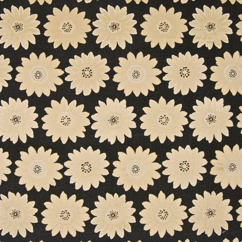 Shagadelic Black Diamond by Kasmir Fabric 1369 CHINA 15,000 Wyzenbeek Double Rubs H: 14 4/8 inches, V:13 4/8 inches 54 - Fabric Carolina - Kasmir