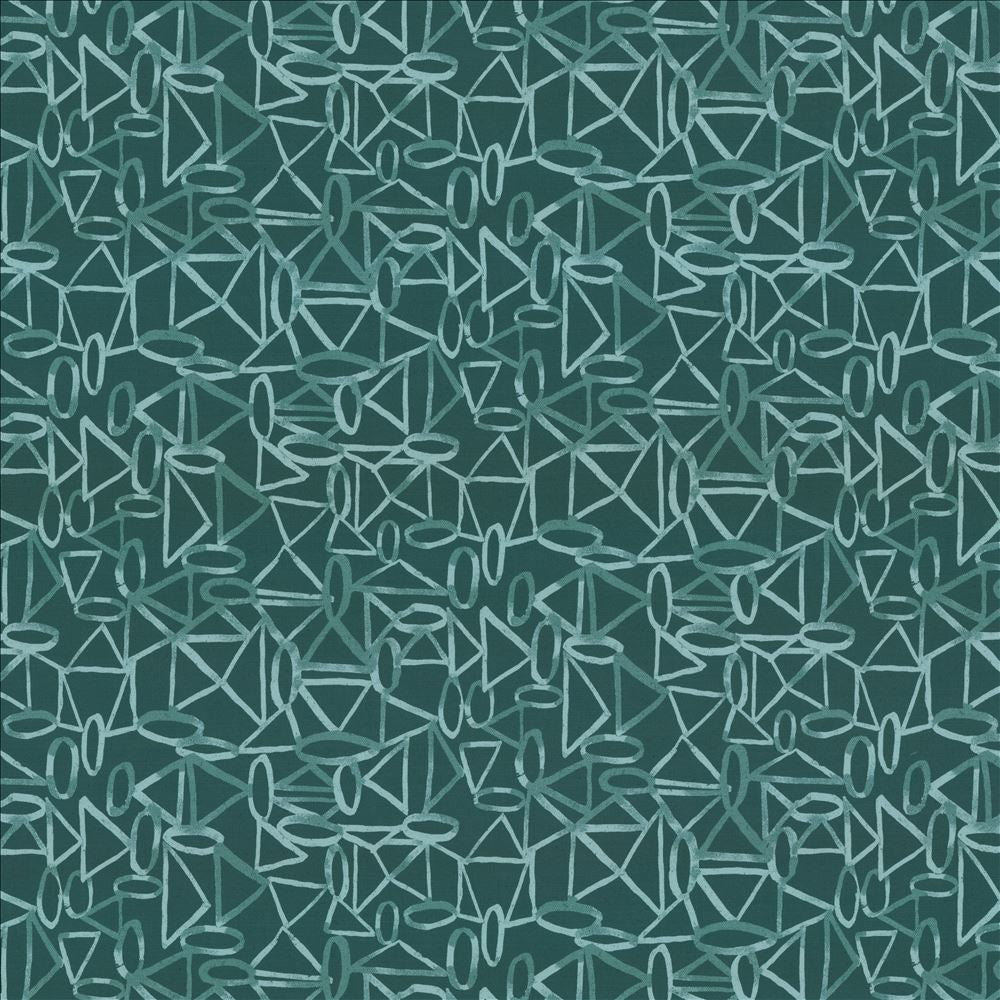 Shape Up Peacock by Kasmir Fabric 1453 100% Polyester
 CHINA </p><p>Repeat: Horizontal: 26 6/8 inches and Vertical: 13 2/8 inches 54 - Fabric Carolina -