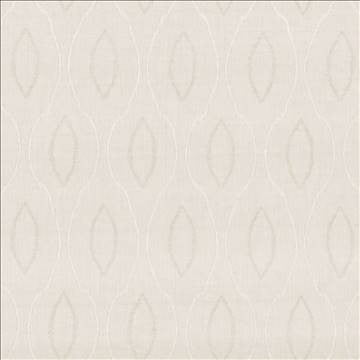 Sheer Ogee Io Parchment by Kasmir Fabric 1413 100% Acrylic USA Not Tested H: 7 2/8 inches, V: 17 inches 58 - Fabric Carolina - Kasmir