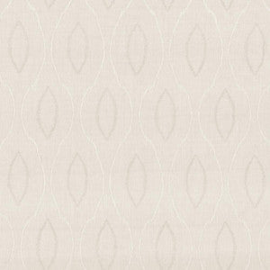 Sheer Ogee Io Parchment by Kasmir Fabric