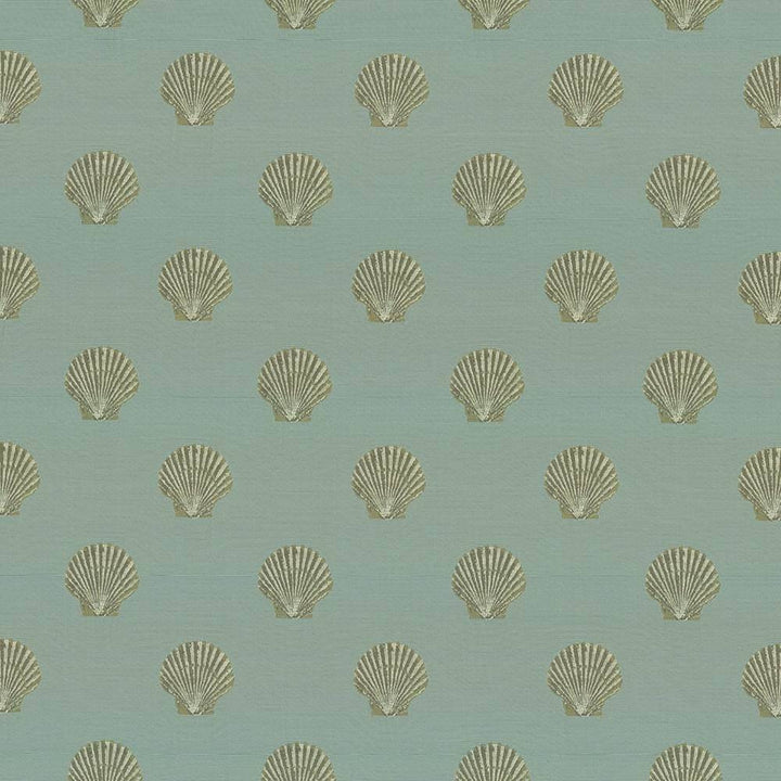 Shell Pointe Sea by Kasmir Fabric 1441 CHINA 60,000 Wyzenbeek Double Rubs H: 7 4/8 inches, V:7 5/8 inches 56 - Fabric Carolina - Kasmir