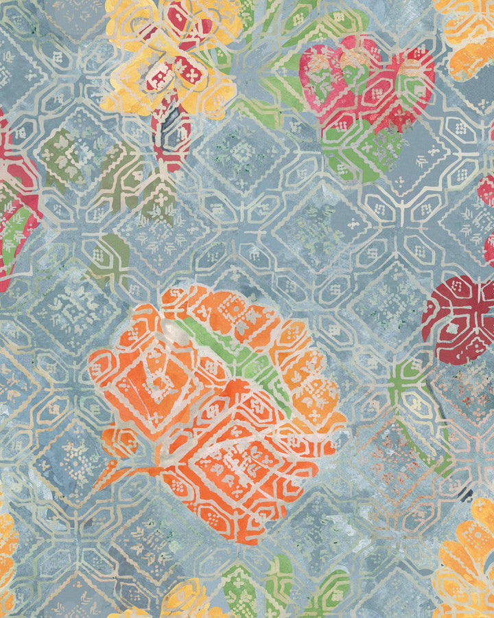 Shepherd'S Delight Wallpaper by Mind the Gap Designer Wallpaper MINNIE KEMP X MINDTHEGAP Non-woven Made in Europe Paste the wall 1 roll x 20.47 x 9.8 yards - Swanky Fabrics -