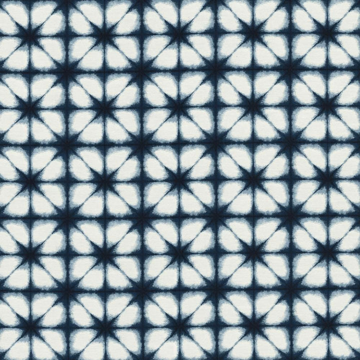 Shibori Indigo by Kasmir Fabric 5136 100% Polyester
 CHINA </p><p>Repeat: Horizontal: 7 2/8 inches and Vertical: 7 inches 57 - Fabric Carolina -