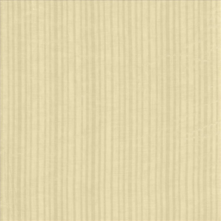 Shy Stripe Sand by Kasmir Fabric 5108 100% Polyester CHINA Not Tested Horizontal: 3 1/8 inches and Vertical: 0 Inches 118 - Fabric Carolina -