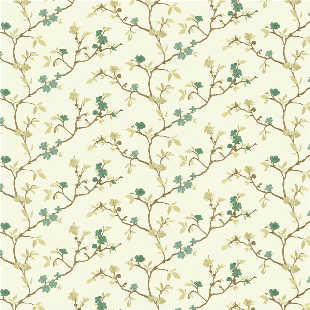 Shyla Topaz by Kasmir Fabric 5156 52% Cotton
48% Polyester
 INDIA 30,000 Wyzenbeek Double Rubs Horizontal: 26 inches and Vertical: 6 1/8 inches 54 - Fabric Carolina -