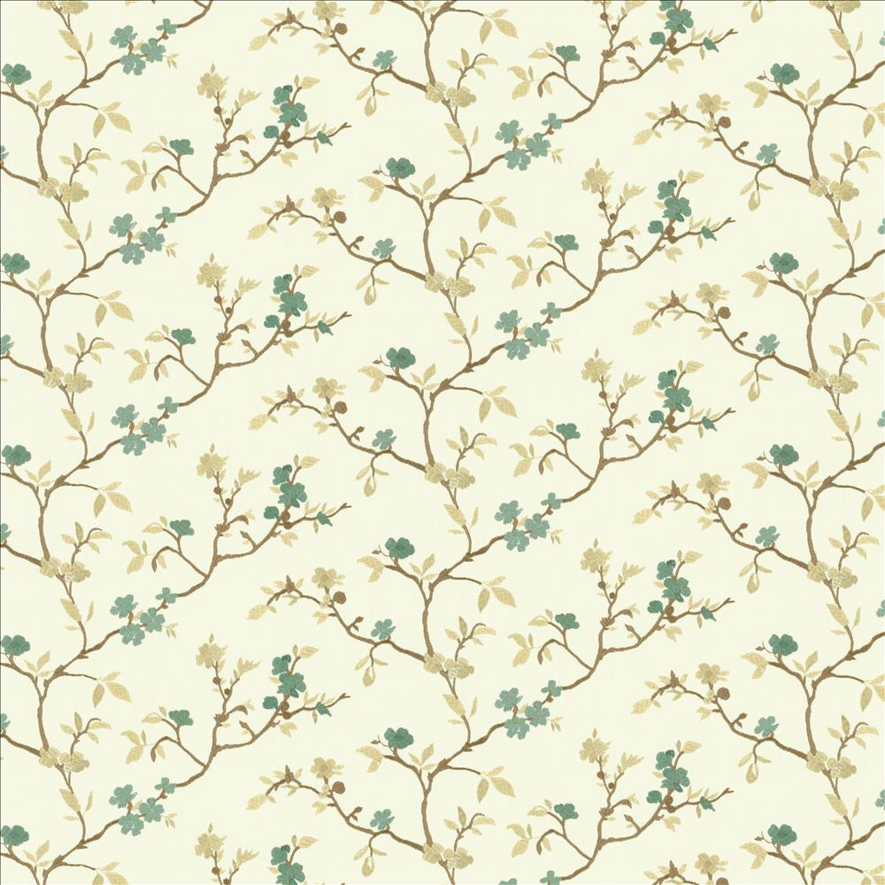 Shyla Topaz by Kasmir Fabric 5156 52% Cotton
48% Polyester
 INDIA </p><p>Repeat: Horizontal: 26 inches and Vertical: 6 1/8 inches 54 - Fabric Carolina -