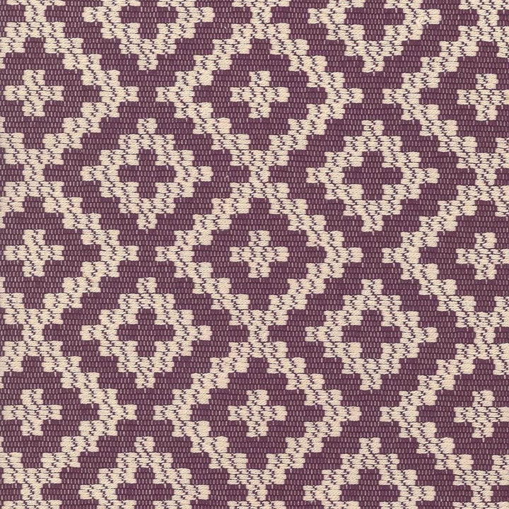 Sibley Diamond Plum by Kasmir Fabric 1440 100% Cotton CHINA 9,000 Wyzenbeek Double Rubs Horizontal: 4 6/8 inches and Vertical: 3 2/8 inches 55 - 57 - Fabric Carolina -