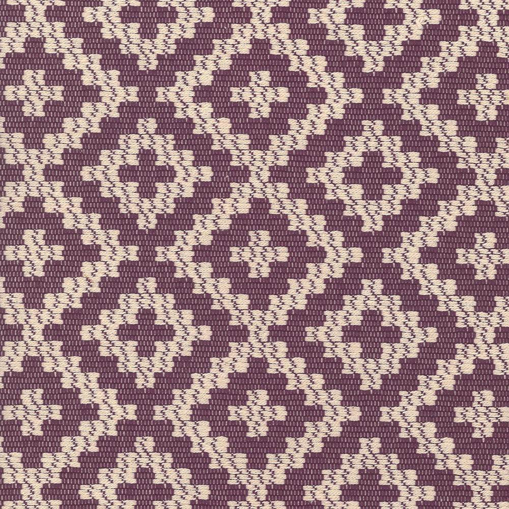 Sibley Diamond Plum by Kasmir Fabric 1440 100% Cotton
 CHINA </p><p>Repeat: Horizontal: 4 6/8 inches and Vertical: 3 2/8 inches 55 - 57 - Fabric Carolina -