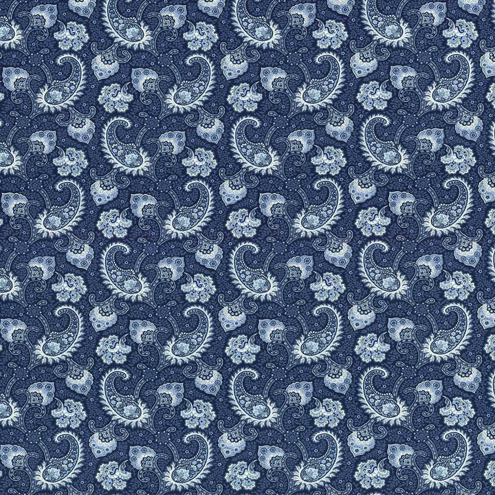 Sigourney Indigo by Kasmir Fabric 5081 USA 15,000 Wyzenbeek Double Rubs H: 9 inches, V:9 inches 54 - Fabric Carolina - Kasmir