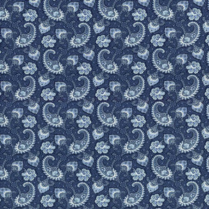 Sigourney Indigo by Kasmir Fabric