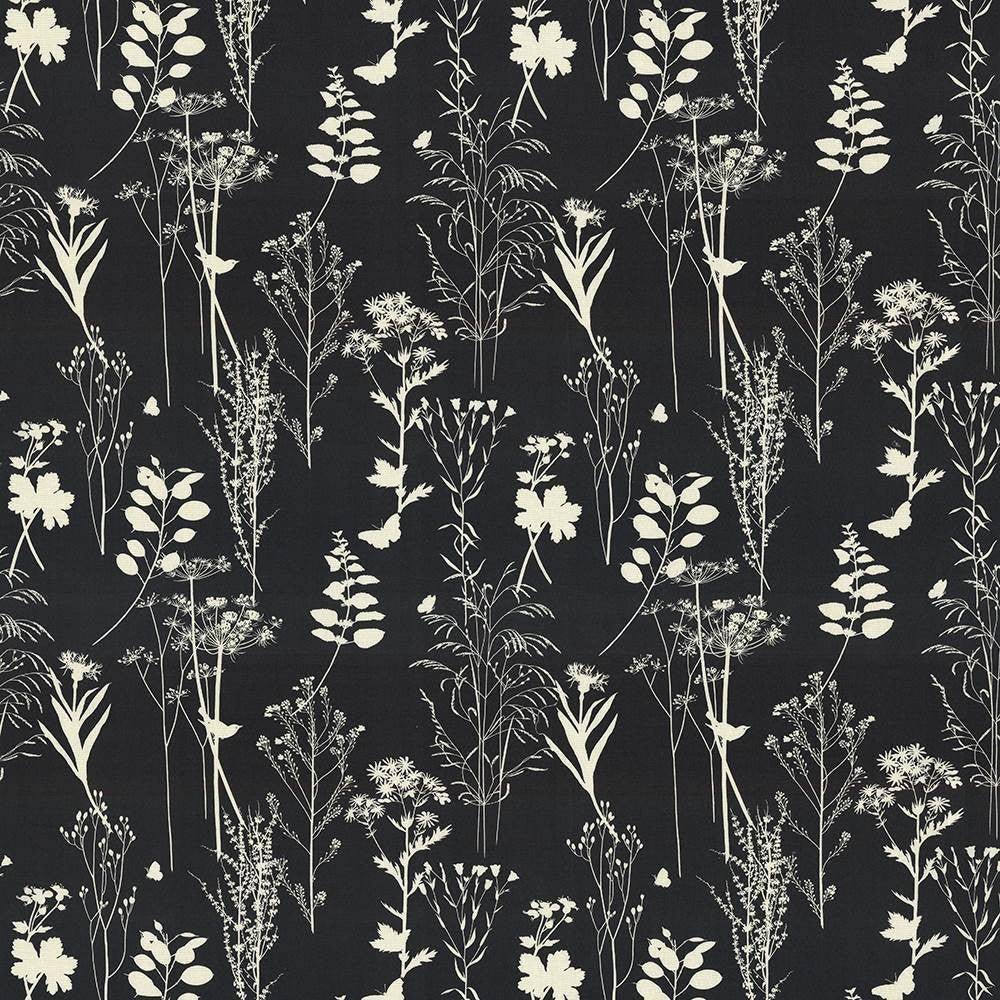 Silhouette Black by Kasmir Fabric 5078 UNITED KINGDOM 16,000 Martindale Cycles H: 27 inches, V:25 2/8 inches 54 - 56 - Fabric Carolina - Kasmir