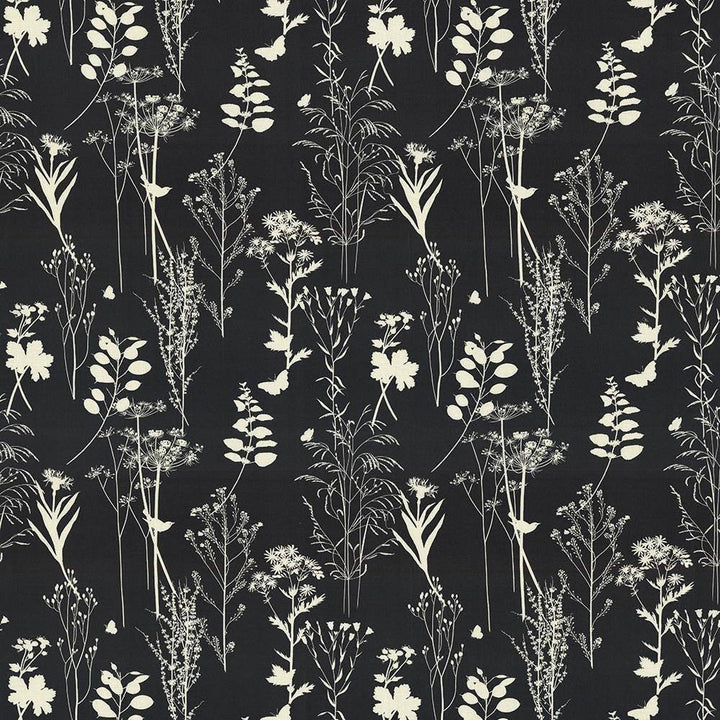 Silhouette Black by Kasmir Fabric 5078 UNITED KINGDOM 16,000 Martindale Cycles H: 27 inches, V:25 2/8 inches 54 - 56 - Fabric Carolina - Kasmir