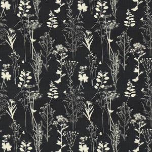 Silhouette Black by Kasmir Fabric