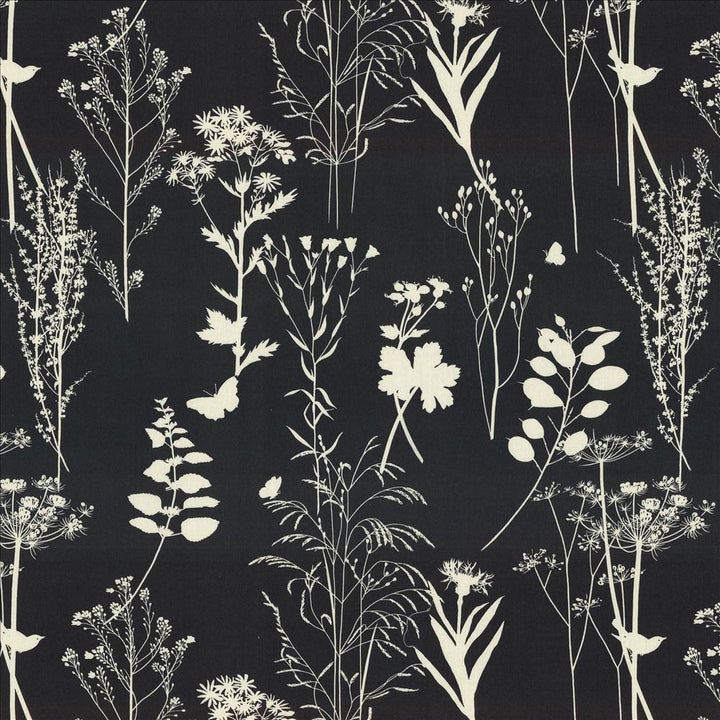Silhouette Black by Kasmir Fabric 5078 100% Cotton
 UNITED KINGDOM 16,000 Martindale Cycles </p><p>Repeat: Horizontal: 27 inches and Vertical: 25 2/8 inches 54 - Fabric Carolina -