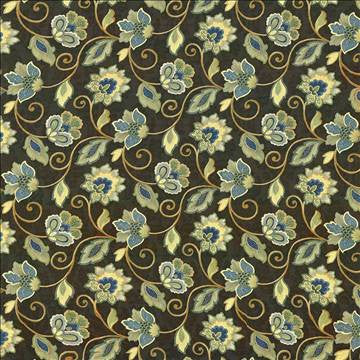 Sirena Dark Chocolate by Kasmir Fabric 1420 100% Cotton CHINA 15,000 Wyzenbeek Double Rubs H: 27 inches, V: 13 4/8 inches 54 - 55 - Fabric Carolina - Kasmir