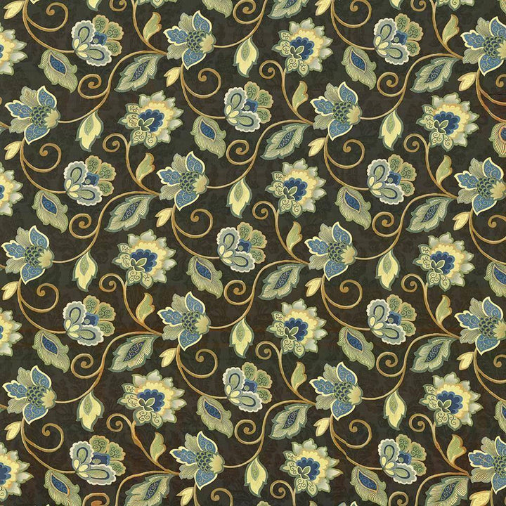 Sirena Dark Chocolate by Kasmir Fabric 1420 CHINA 15,000 Wyzenbeek Double Rubs H: 27 inches, V:13 4/8 inches 54 - 55 - Fabric Carolina - Kasmir