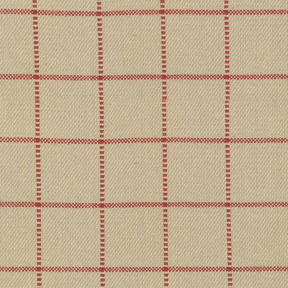 Skylar Check Jute by Kasmir Fabric 5071 INDIA 9,000 Wyzenbeek Double Rubs H: 2 2/8 inches, V:2 2/8 inches 54 - Fabric Carolina - Kasmir