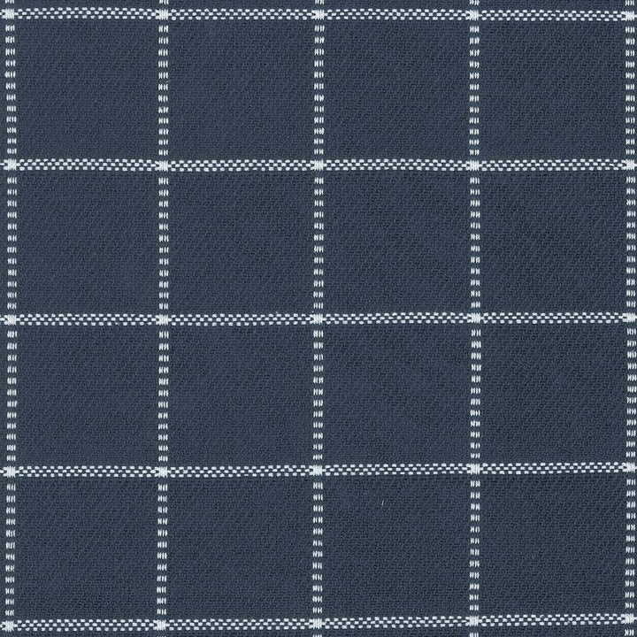 Skylar Check Mariner by Kasmir Fabric 5072 INDIA 9,000 Wyzenbeek Double Rubs H: 2 2/8 inches, V:2 2/8 inches 54 - Fabric Carolina - Kasmir