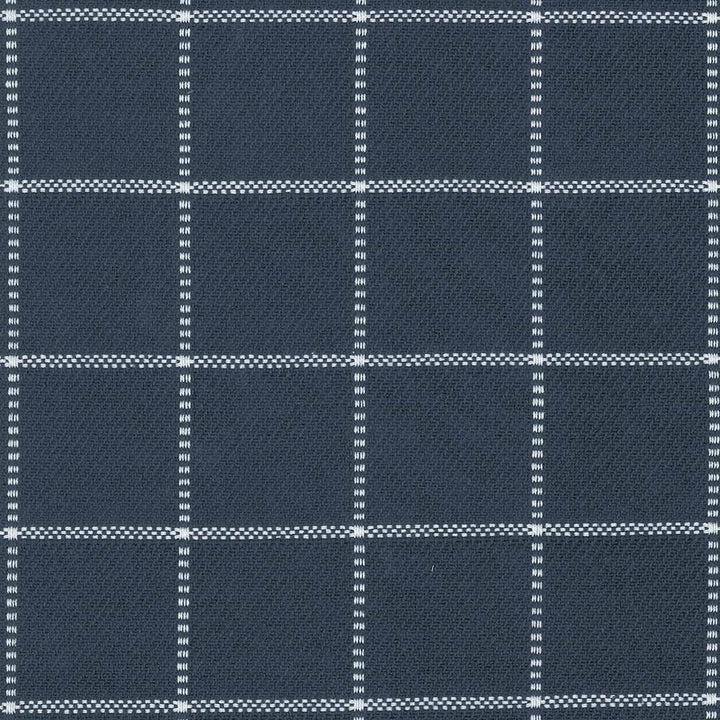 Skylar Check Mariner  by Kasmir Fabric See sample 100% Cotton
 INDIA 9,000 Wyzenbeek Double Rubs </p><p>Repeat: Horizontal: 2 2/8 inches and Vertical: 2 2/8 inches 54  - Fabric Carolina -