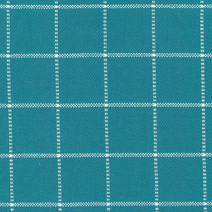Skylar Check Ocean by Kasmir Fabric 5073 INDIA 9,000 Wyzenbeek Double Rubs H: 2 2/8 inches, V:2 2/8 inches 54 - Fabric Carolina - Kasmir