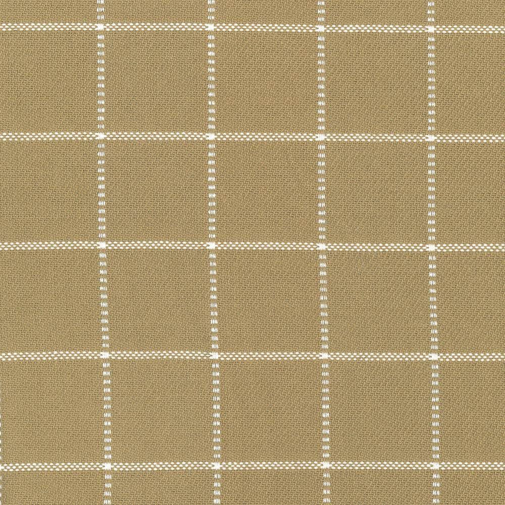 Skylar Check Sand by Kasmir Fabric 5066 100% Cotton INDIA 9,000 Wyzenbeek Double Rubs Horizontal: 2 2/8 inches and Vertical: 2 2/8 inches 54 - Fabric Carolina -