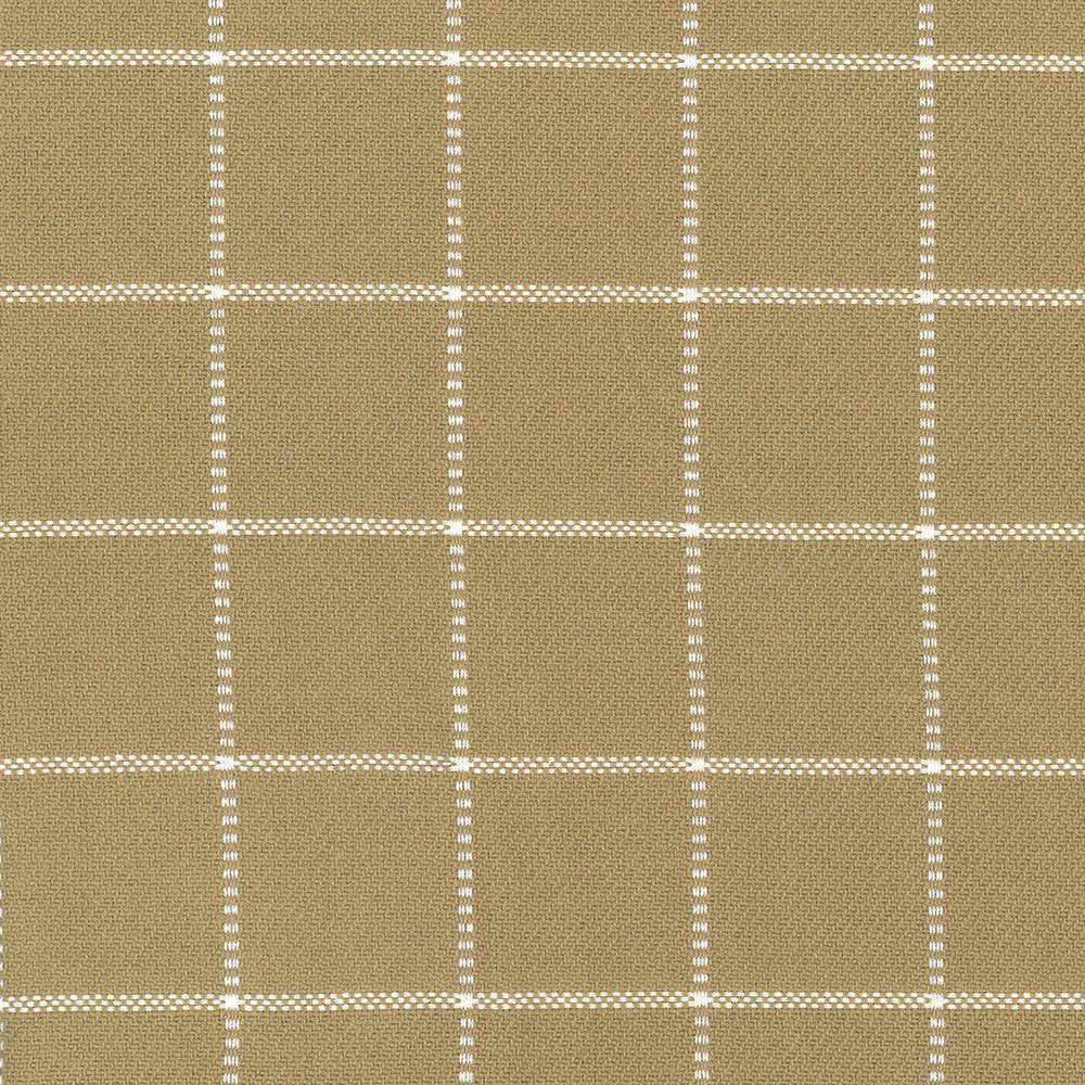 Skylar Check Sand by Kasmir Fabric 5066 INDIA 9,000 Wyzenbeek Double Rubs H: 2 2/8 inches, V:2 2/8 inches 54 - Fabric Carolina - Kasmir