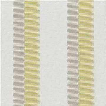 Sleek Stripe Citrine by Kasmir Fabric 8004 68% Polyester 32% Viscose ITALY 9,000 Martindale Cycles H: 6 6/8 inches, V: N/A 54 - 55 - Fabric Carolina - Kasmir