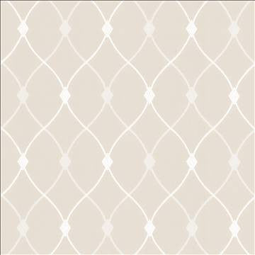 Slipper Trellis Ivory by Kasmir Fabric 5110 100% Polyester INDIA 30,000 Wyzenbeek Double Rubs H: 3 1/8 inches, V: 5 1/8 inches 56 - 57 - Fabric Carolina - Kasmir
